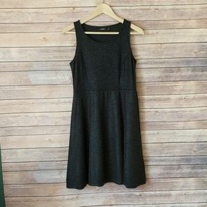 Apt. 9 Metallic Black Skater Dress
